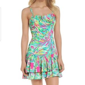 Lilly Pulitzer Colorful Swirl Mini Dress